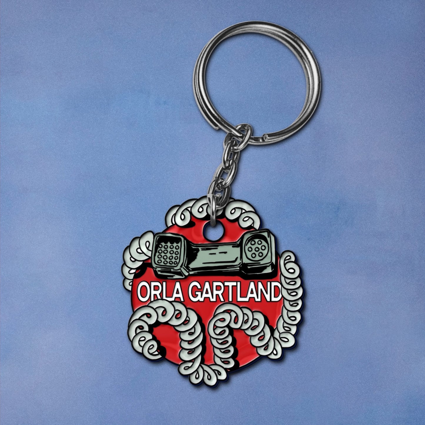 ‘Orla Gartland’ Enamel Keyring