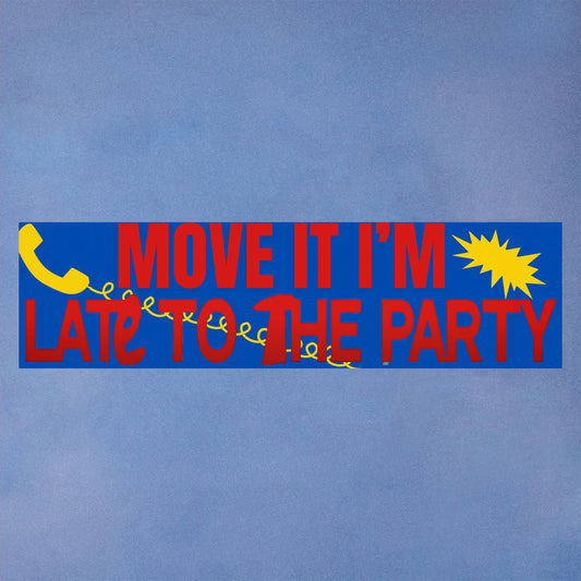 MOVE IT | Bumper Sticker