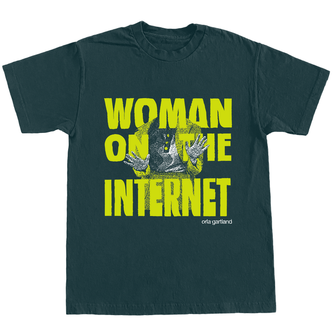 Deep Teal Album Title Tee